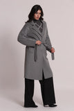 MIMÌ - CAPPOTTO MIDI CON CINTURA