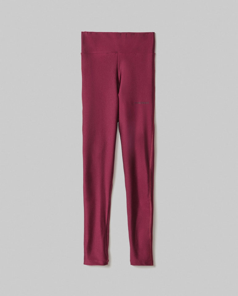 HINNOMINATE - LEGGINS IN LYCRA BORDEAUX