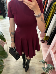 MIRONCÈ - ABITO DOLL BURGUNDY