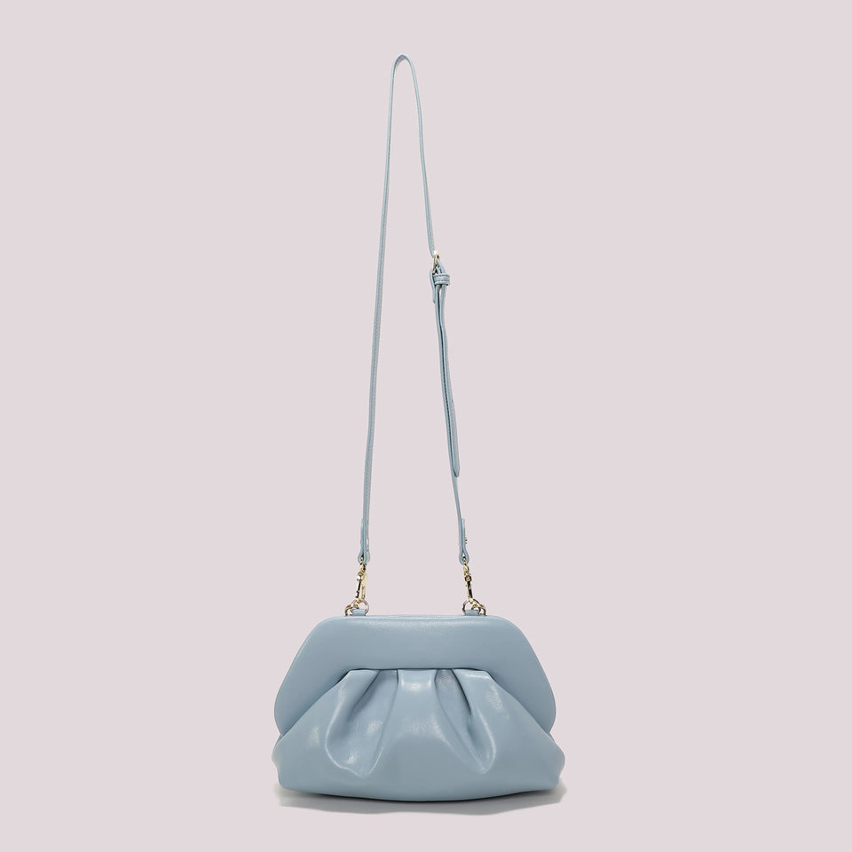 MIMÌ - CLUTCH BOMBATA CELESTE