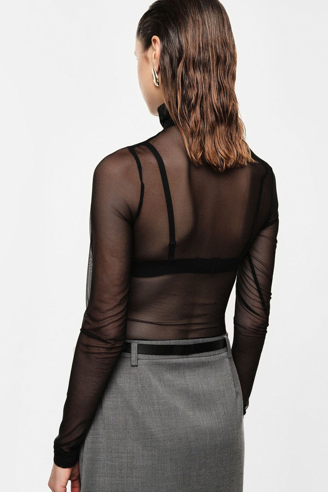 IMPERIAL - BODY TRASPARENTE IN TULLE
