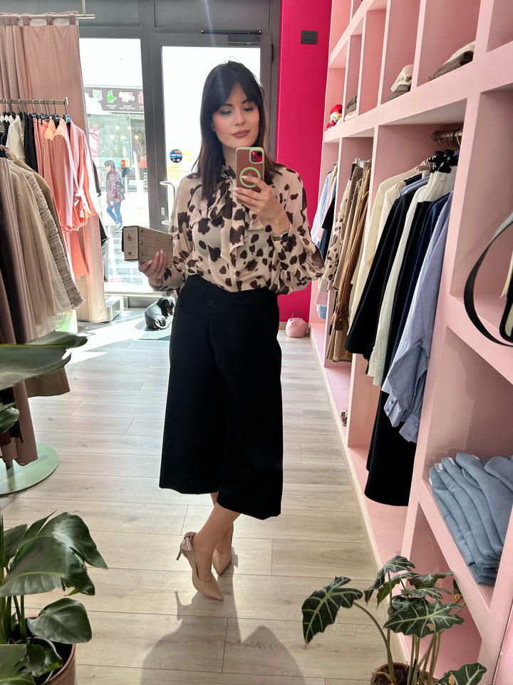 MOTEL - CAMICIA CON FANTASIA COW