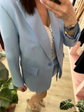 IMPERIAL - BLAZER MONOPETTO AZZURRO ICEBERG