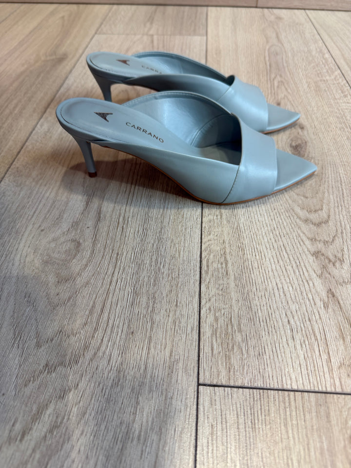 SANDALO MULES CELESTE - CARRANO