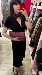 H2O - ABITO MIDI VELVET BLACK