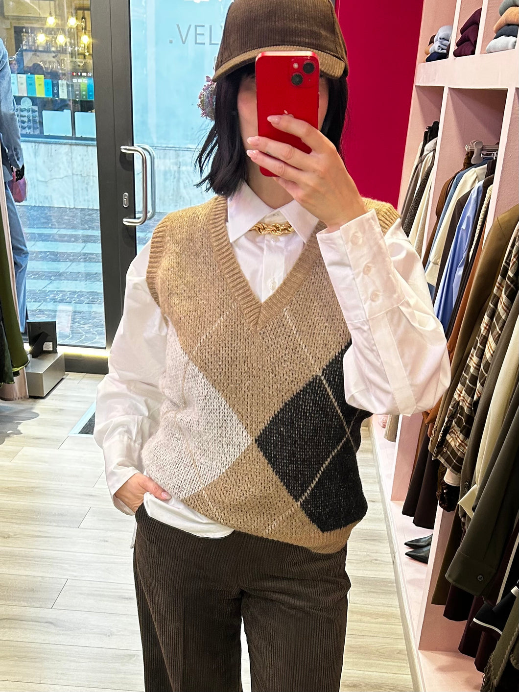 MIRONCÈ - GILET SCOLLO A V