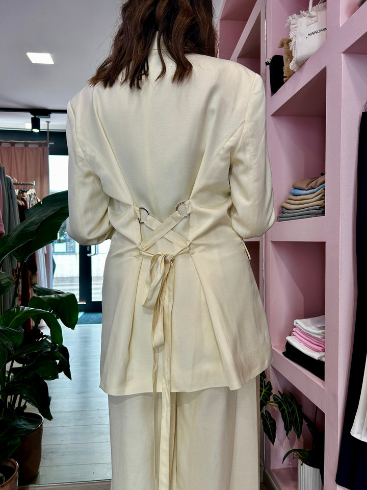 H2O - BLAZER MONOPETTO CON LACCI