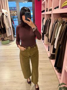 MOTEL - PANTALONE MOD. TOM VELLUTO OLIO