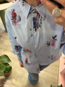 MOTEL - CAMICIA MILLERIGHE FLOREALE