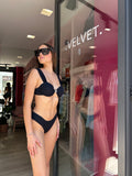 4GIVENESS - BALCONCINO E SLIP JAGUAR NERO