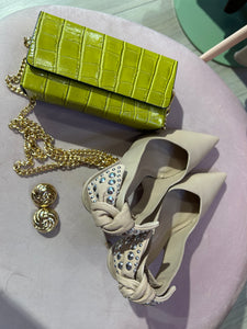 CARRANO - CHANEL CON FIOCCO SUL RETRO NUDE