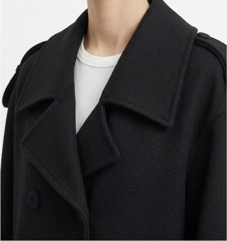 H2O - CAPPOTTO LUNGO DOPPIOPETTO CON REVERS AMPI