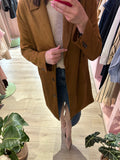 IMPERIAL - TRENCH EFFETTO CAMOSCIO TABACCO