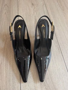 CARRANO - SLINGBACK VERNICE PUNTA SQUADRATA