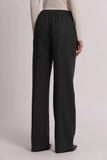 MIMÍ - PANTALONE DRITTO IN GESSATO CON MICRO PAILLETTES
