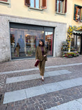 MOTEL - PANTALONE MOD. TOM VELLUTO OLIO