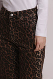 MIMÌ - JEANS A PALAZZO MACULATO