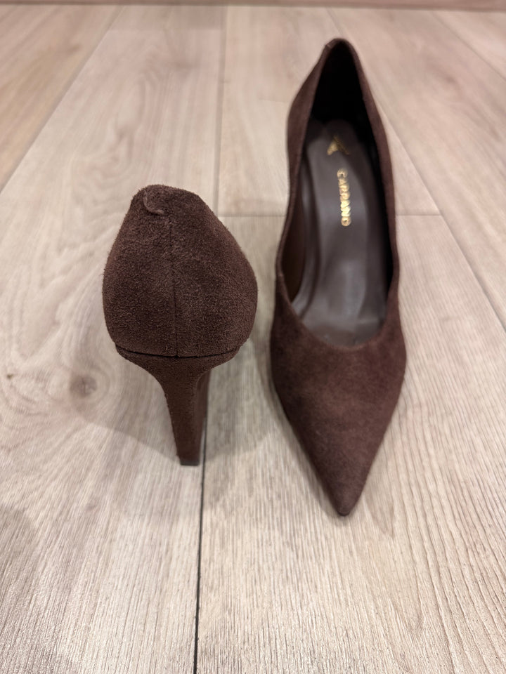 CARRANO - DÉCOLLETÉ IN SUEDE CON ZEPPA