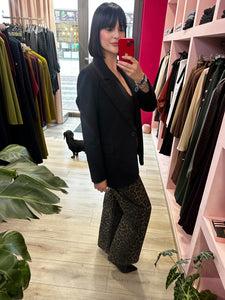 MIMÌ MUÁ - JEANS LEOPARDATO
