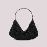 POCHETTE IN RETE DI STRASS NERA - MIMI