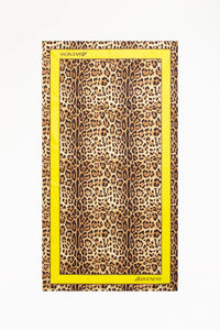 4GIVENESS - TELO MARE REAL LEOPARD