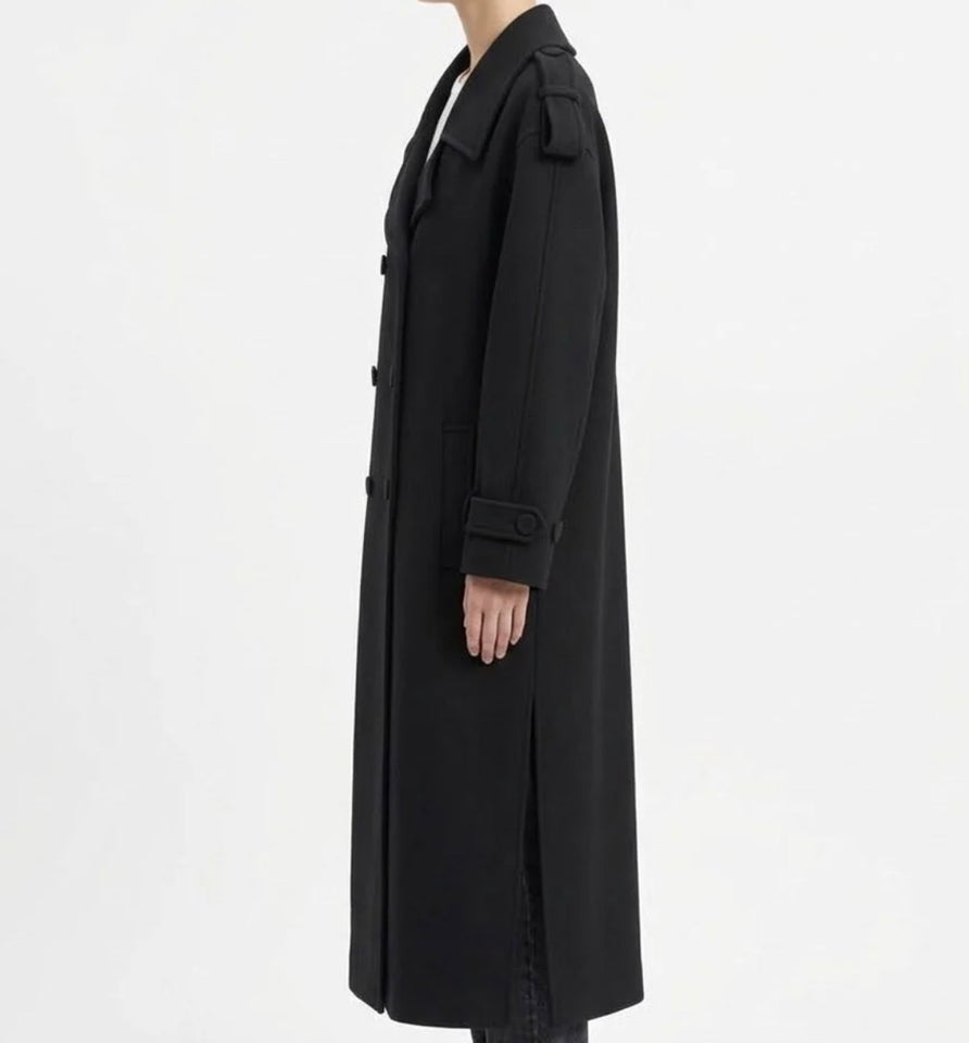 H2O - CAPPOTTO LUNGO DOPPIOPETTO CON REVERS AMPI
