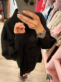 CAMICIA A MANICA LUNGA NERA - KOSTUM