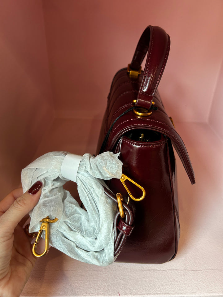 MARC ELLIS - BORSA SAORI BURGUNDY