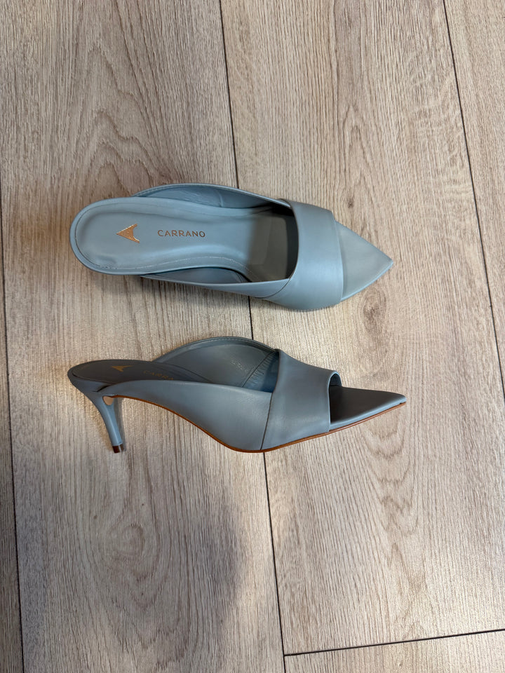 SANDALO MULES CELESTE - CARRANO