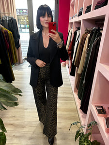 MIMÌ MUÁ - JEANS LEOPARDATO