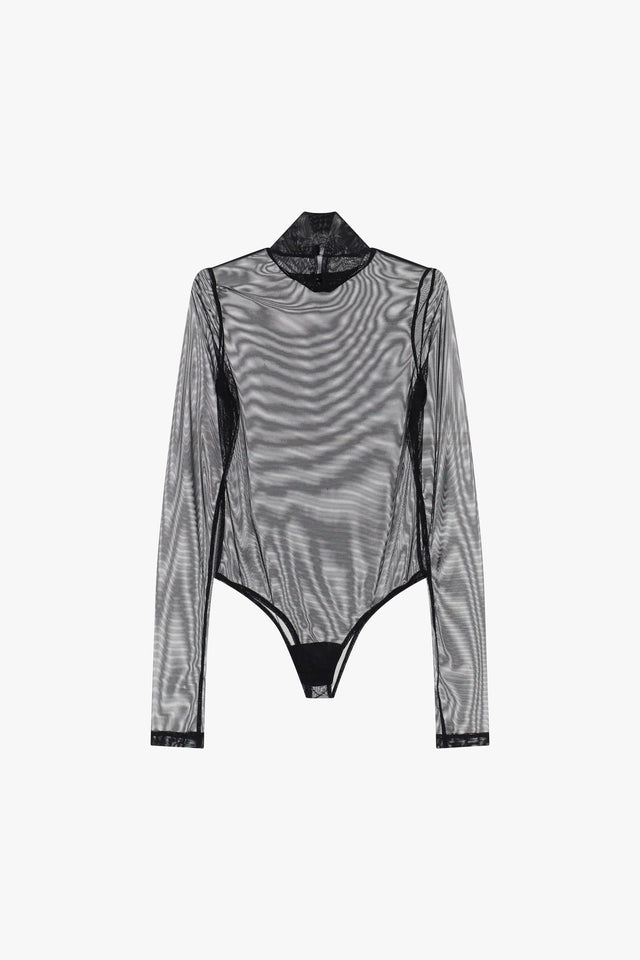 IMPERIAL - BODY TRASPARENTE IN TULLE