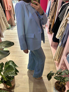 MOTEL - JEANS A PALAZZO CON DOPPIA CUCITURA